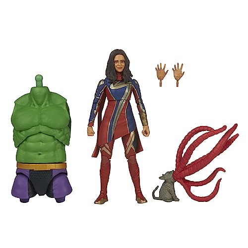 MARVEL LEGENDS MS. MARVEL MARVEL STUDIOS THE MARVELS 6-INCH  F3682 - Like New