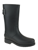 Kenneth Cole Reaction Men's Rainy DayZ Rubber Rain Boots (11 US Mens, Black) - Like New