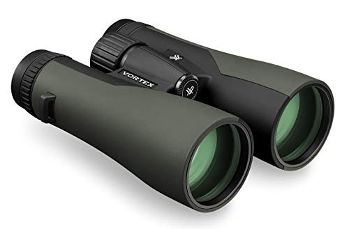 VORTEX OPTICS CROSSFIRE HD 12X50 BINOCULARS OPTICAL SYSTEM, CF-4314 -GREEN/BLACK - Like New