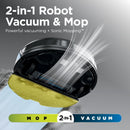Shark Matrix Plus 2in1 Robot Vacuum & Mop Sonic Mopping AV2610WA - Black/Gold - Like New