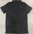 KICK START GEAR MEN MOISTURE WICKING PIQUE POLO SHIRT - SIZE: SMALL - BLACK - Brand New