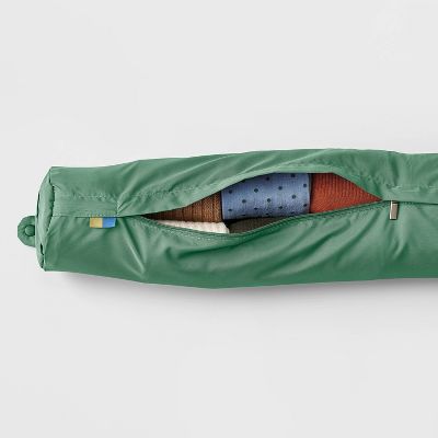 OPEN STORY PACKING CUBE WITH NECK PILLOW - GREEN - Like New