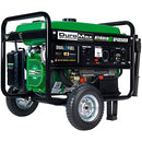 DuroMax XP4850EH Generator-4850 Watt Gas or Propane Powered-Electric Start Green - Like New