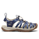 1032121 KEEN WOMEN'S WHISPER ADVENTURE SANDAL NAVY SIZE 9 - Like New
