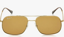 Ray-Ban Rb3595 Andrea Square Sunglasses Black/Light Grey Gradient Dark Grey - Like New