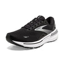 1203811B004 BROOKS WOMEN ADRENALINE GTS 23 SUPPORTIVE BLACK/WHITE/SILVER SIZE 9 - Like New