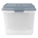 Hefty HI-RISE Stackable Storage Bins - 72qt 6 Pack - Multi Color - Brand New