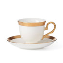 LENOX LOWELL WHITE 5-PIECE PLACE SETTING - WHITE/GOLD - Like New