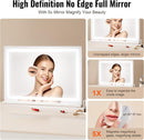 VEVOR LIGHTED MAKEUP MIRROR THREE COLOR LIGHTING MODES HOLLYWOOD VANITY MIRROR - Like New