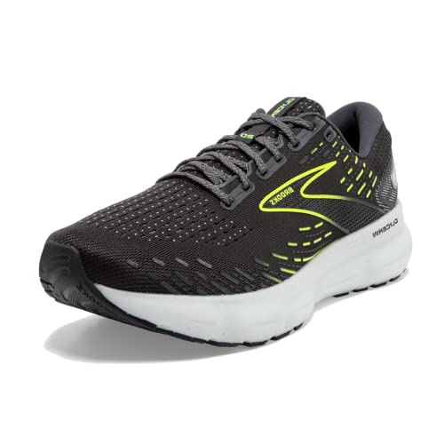 Brooks Women's Glycerin 20 Neutral Running Shoe Ebony/White/Nightlife Size 10 - Like New