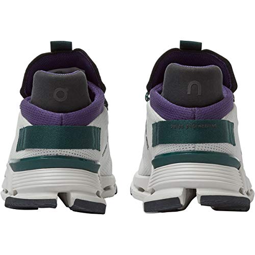 ON WOMEN'S CLOUDNOVA SNEAKERS - SIZE: WOMEN 6.5 - WHITE/VIOLET - Like New