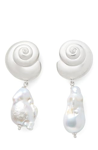 KATE SPADE BEACHSIDE FRESHWATER PEARLS - SILVER, WHITE - Brand New