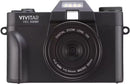 VIVITAR - VECXX101 4K DIGITAL CAMERA - BLACK - Like New