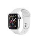 Apple Watch Series 4 (GPS) 44mm Silver Aluminum Case with White - Scratch & Dent