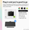 Wacom Intuos Small Bluetooth Graphics Drawing Tablet BLACK CTL4100WLK0 - Brand New