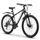 26/27.5 Inch Mountain Bike, Aluminum Frame MTB, Dual Disc Brakes, Comfort Foam - Brand New