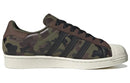 ADIDAS SUPERSTAR HQ8866 SNEAKERS MEN'S CAMO ROUND TOE LIFESTYLE SIZE: 11 - GREEN - Like New