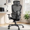 NOBLEWELL ERGONOMIC HIGH BACK MESH CHAIR компьютерным офисом NWOC6 - BLACK/GRAY - Like New