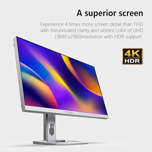 INNOCN 27" 4K Monitor Gaming 160Hz UHD 27M2V-P - Silver 27M2V - Like New