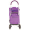 DBEST PRODUCTS TROLLEY DOLLY PURPLE FOLDABLE SHOPPING CART 01-068 - PURPLE Like New