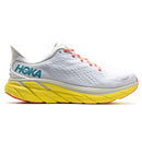 1121374 Hoka Clifton 8, Blanc De Blanc/Illuminating, Size 9 Wide Like New