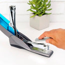 SWINGLINE STAPLER 25 SHEET CAPACITY OPTIMA 25 JAM FREE SOFT GRIP BLUE/GRAY - Like New