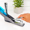 SWINGLINE STAPLER 25 SHEET CAPACITY OPTIMA 25 JAM FREE SOFT GRIP BLUE/GRAY - Like New