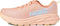 1119396 HOKA ONE ONE RINCON 3 WOMEN'S SHELL CORAL / PEACH PARFAIT SIZE 7.5 Like New