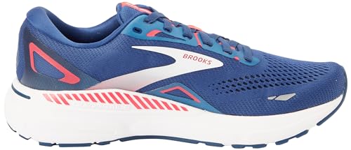 BROOKS WOMEN’S ADRENALINE GTS 23 SUPPORTIVE SHOE -BLUE/RASPBERRY/WHITE - SIZE 10 - Like New