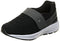 LOIRE-Z126 BOURGE MEN'S COMFORTABLE RUNNING SHOES - SLIP ON - SIZE 7, BLACK/GRAY Like New