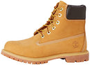 10361713 TIMBERLAND WOMEN 6-INCH PREMIUM WATERPROOF BOOT WHEAT NUBUCK SIZE 7.5 Like New