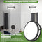 TOBUSA 36W LED Ceiling Lights Industrial Flush Mount 13in 3200LM 2 PACKS, Black Like New