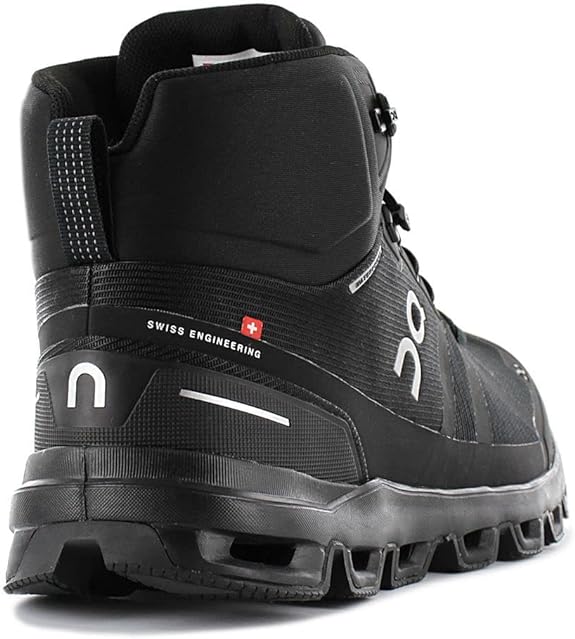 23.99854 On Running Men's Cloudrock Waterproof Boots All Black - Scratch & Dent