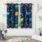 AIMEGO KIDS BOYS DINOSAUR BLACKOUT CURTAINS,2 PANEL 42" X 63", DINOSAUR 0065 - Like New