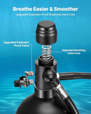 VEVOR Mini Scuba Tank, 1.9L Portable Small Diving Tank for Underwater Breathing - Brand New