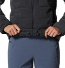 MOUNTAIN HARDWEAR STRETCHDOWN™ JACKET WOMEN XL DARK STORM HEATHER - NEW - Brand New