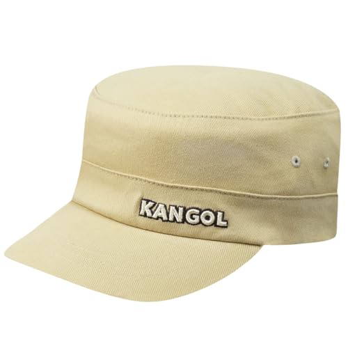 KANGOL COTTON TWILL ARMY CAP, S-M - BEIGE - Brand New