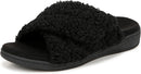 VIONIC WOMEN'S RELAX II SLIPPER - SIZE: WOMEN 8 - BLACK - Like New
