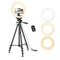 Sensyne 10'' Ring Light with 50'' Extendable Tripod Stand, LED - Scratch & Dent