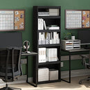 FURINNO JAYA ENHANCED HOME 5-TIER SHELF BOOKCASE - BLACKWOOD - Like New