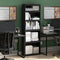 FURINNO JAYA ENHANCED HOME 5-TIER SHELF BOOKCASE - BLACKWOOD - Like New