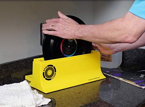 Spin-Clean Vinyl Record Washer Deluxe Kit | Offering Five Extra Drying Cloths Like New