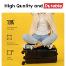 VELO 3-in-1 3-in-1 Expandable Hardside Luggage, Carry On Spinner Wheels Black - Like New