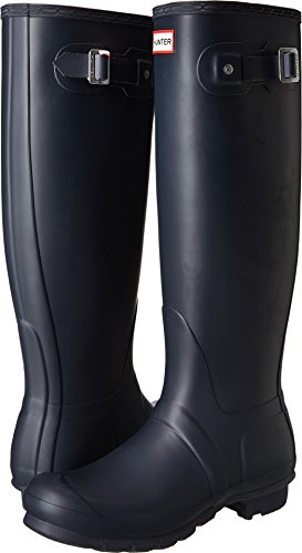 WFT1000RMA Hunter Women's Original Tall Rain Boot Navy Size 6 - Like New