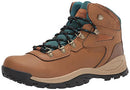 COLUMBIA WOMEN'S NEWTON RIDGE PLUS HIKING SHOE - ELK, RIVER BLUE - SIZE 8 - Like New