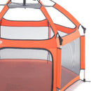 THE CALIFORNIA BEACH CO CALIFORNIA BEACH CO POP 'N GO PLAYPEN - ORANGE - Like New