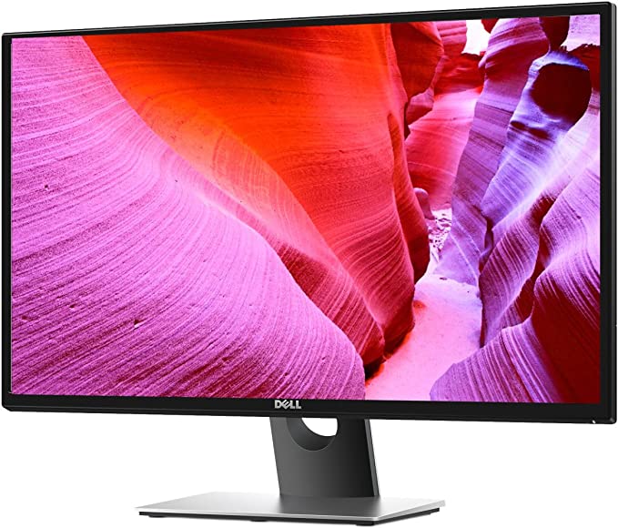 Dell SE2717H KYKMD 27" FHD Screen LED-Lit Monitor with Silver Base and Back New