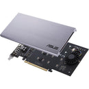 ASUS HYPER M.2 X16 PCIE 3.0 X4 EXPANSION CARD V2 - GRAY/BLACK - Like New