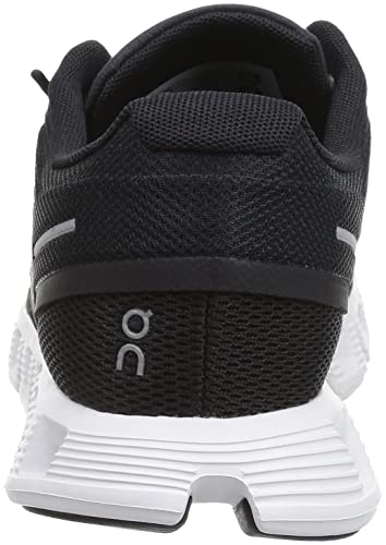 59.98904 On Running Cloud 5 Running Shoes WOMEN BLACK/WHITE SIZE 9 - Like New