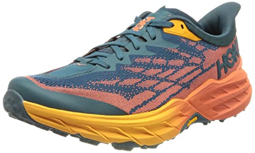1123158 HOKA ONE ONE WOMEN'S SNEAKER BLUE CORAL CAMELLIA SIZE 9 - Like New